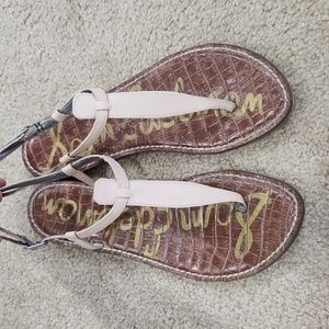 Womens nude sandals